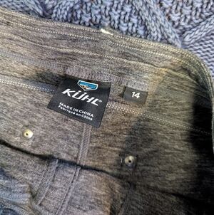 Women's Kuhl Heathered Gray Capri Pants Size 14